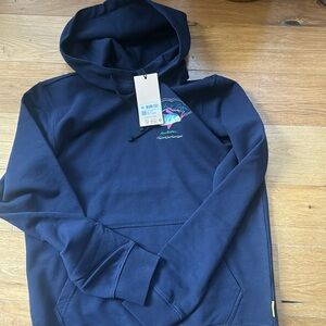 Scotch and soda navy blue hoodie
